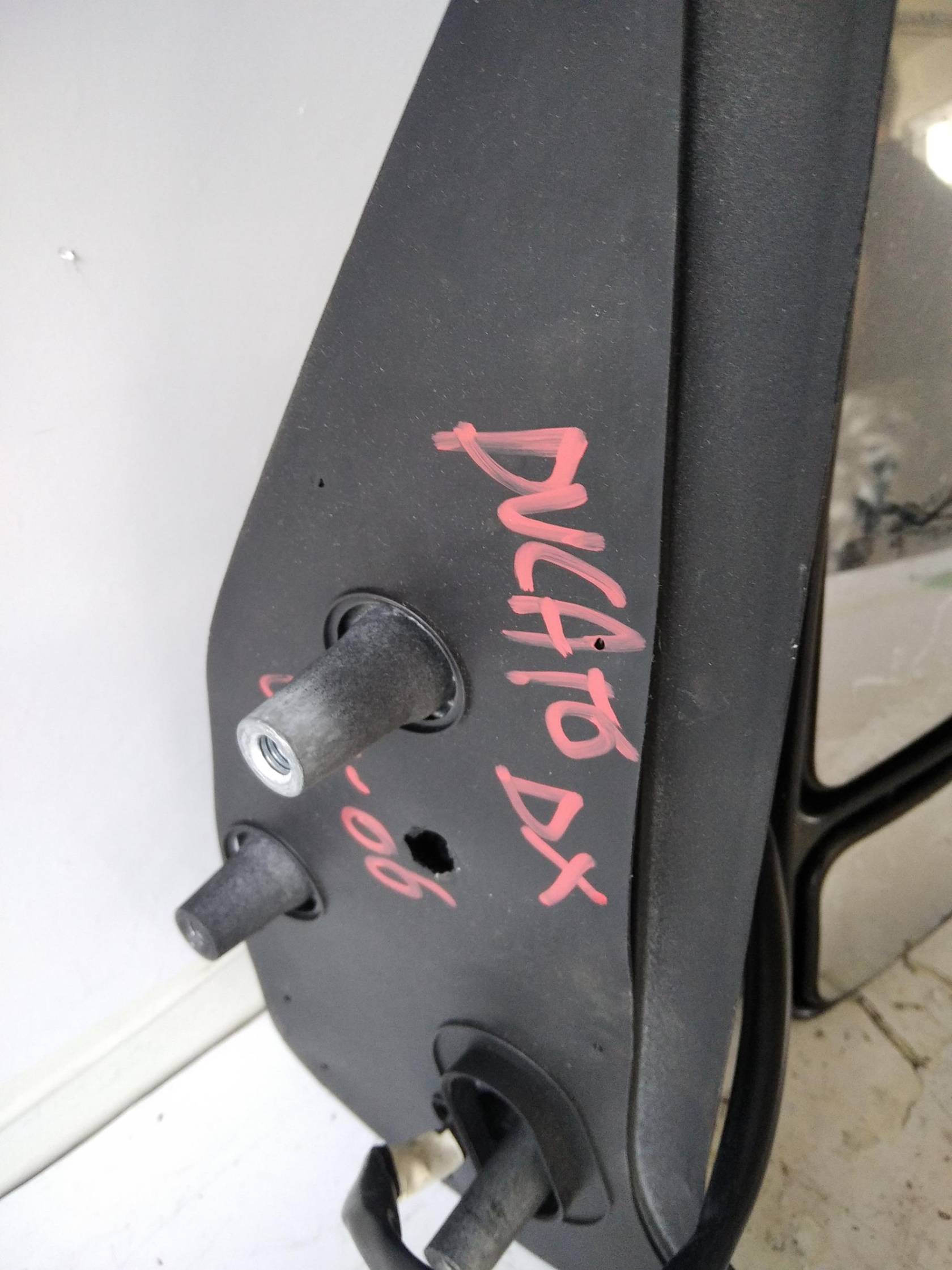 Cristallo retrovisore est. dx.